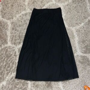 Black Maxi Skirt